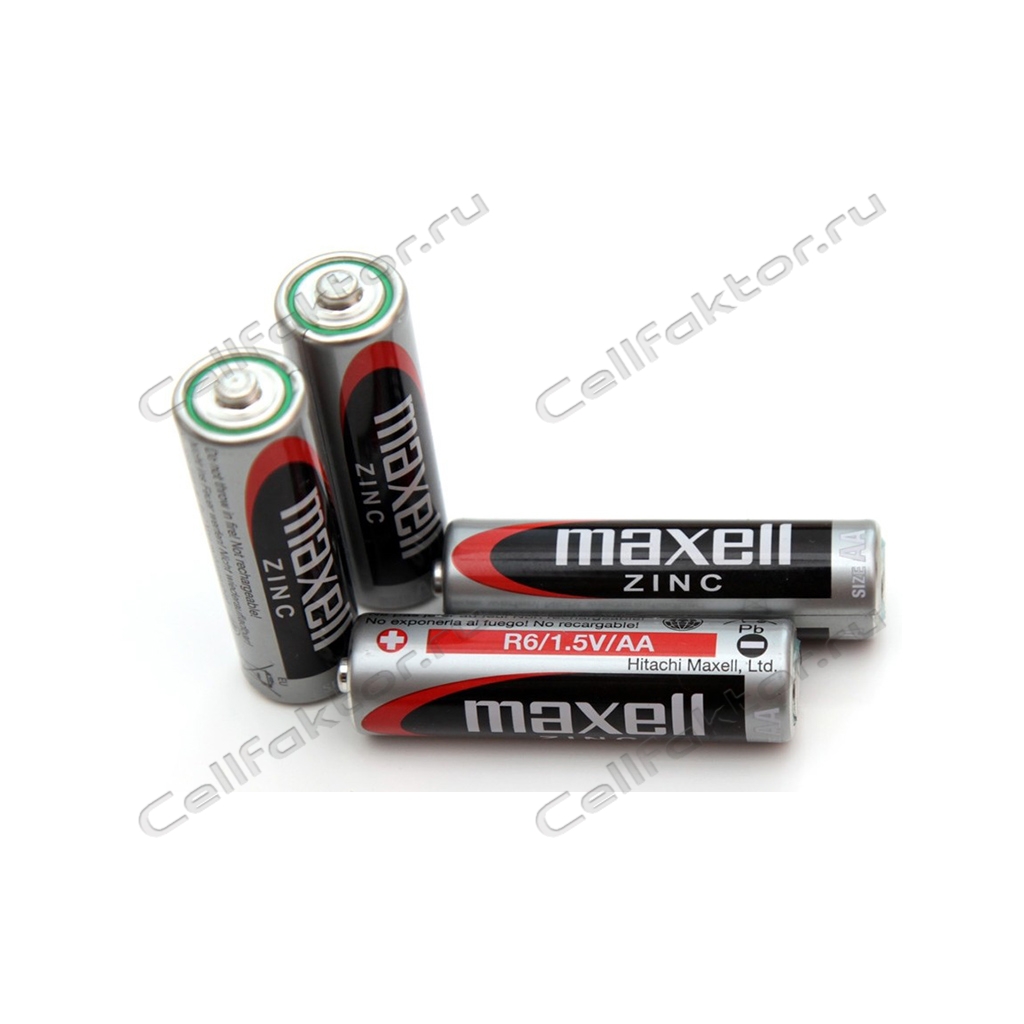 MAXELL R6 ZINC батарейка солевая купить оптом в СеллФактор с доставкой по Москве и России