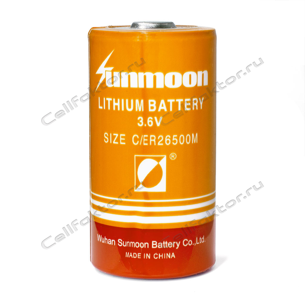 Батарейка литиевая SUNMOON ER26505M купить оптом в СеллФактор с доставкой по Москве и России