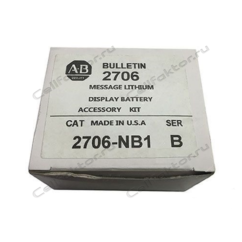 ALLEN-BRADLEY 2706-NB1 батарейка литиевая купить оптом в СеллФактор с доставкой по Москве и России