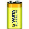 VARTA Superlife 6F22 2022 BL-1 батарейка солевая купить оптом в СеллФактор с доставкой по Москве и России