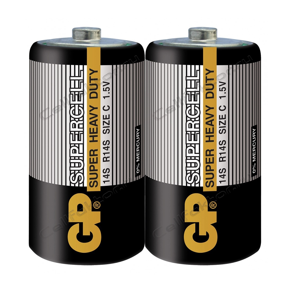 GP SUPERCELL R14 батарейка солевая купить оптом в СеллФактор с доставкой по Москве и России