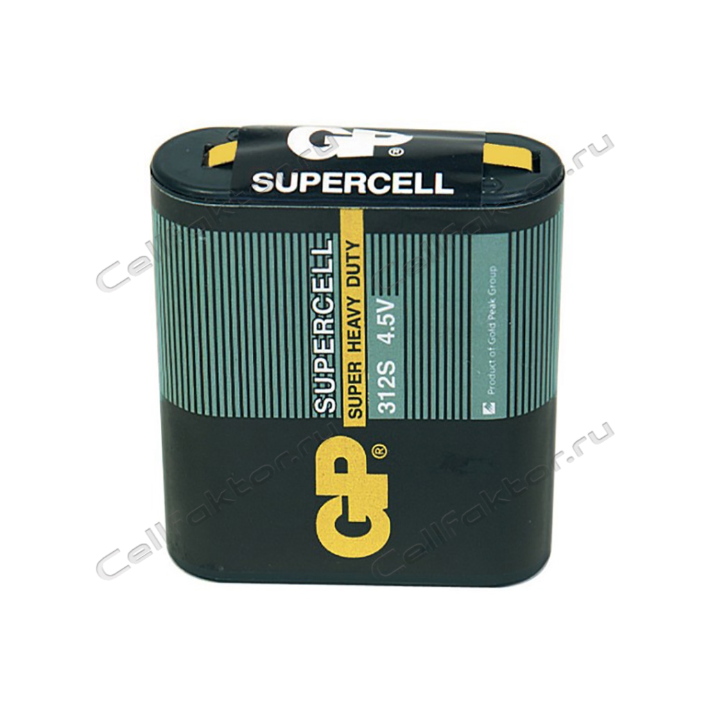 GP SUPERCELL 3R12 батарейка солевая купить оптом в СеллФактор с доставкой по Москве и России