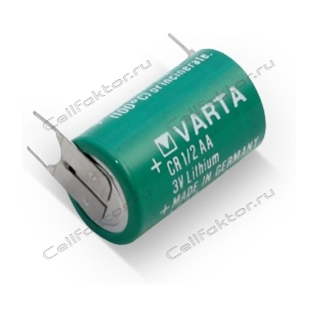 Батарейка литиевая VARTA CR1/2AA с выводами купить  в СеллФактор с доставкой по Москве и России