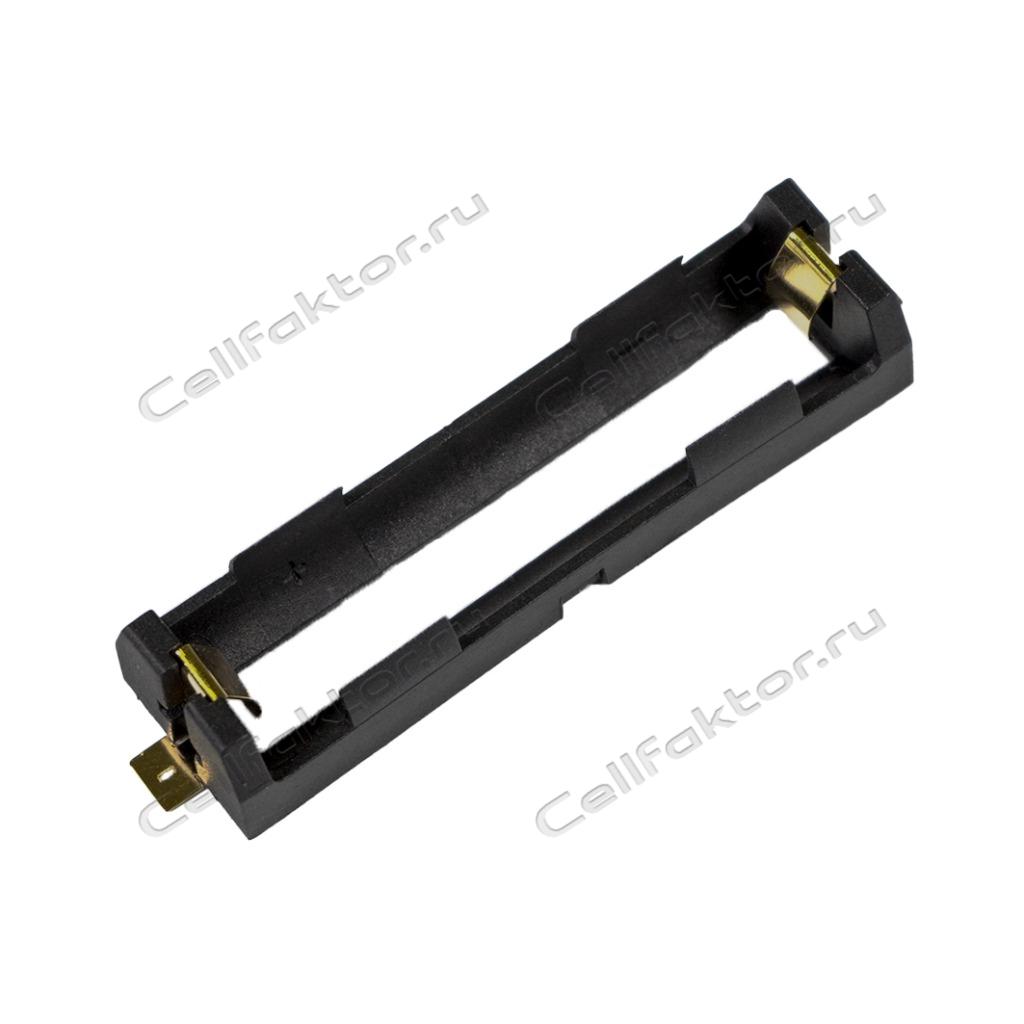 Отсек для аккумулятора Blossom Electronics PA18650*1-SMT (с пинами для SMD монтажа) купить в интернет-магазине СеллФактор с доставкой по России
