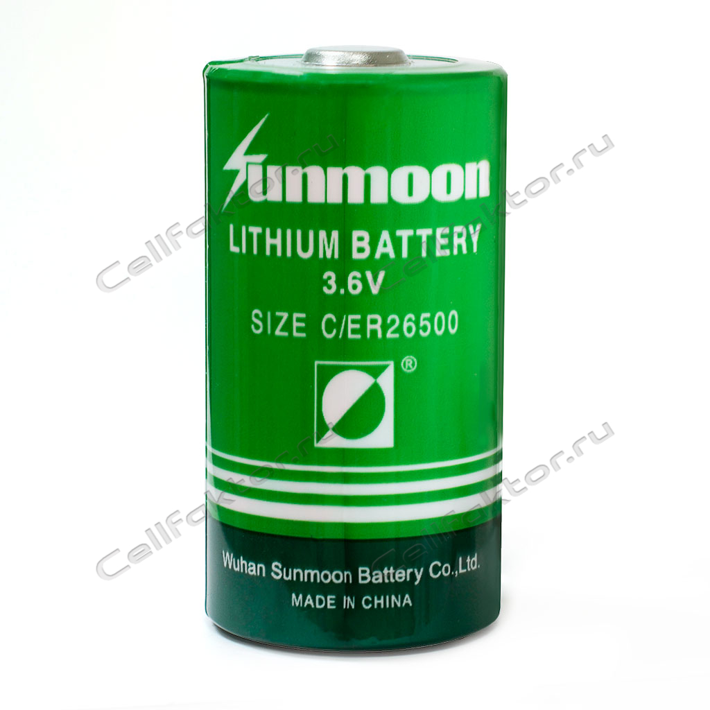 Батарейка литиевая SUNMOON ER26505 купить оптом в СеллФактор с доставкой по Москве и России