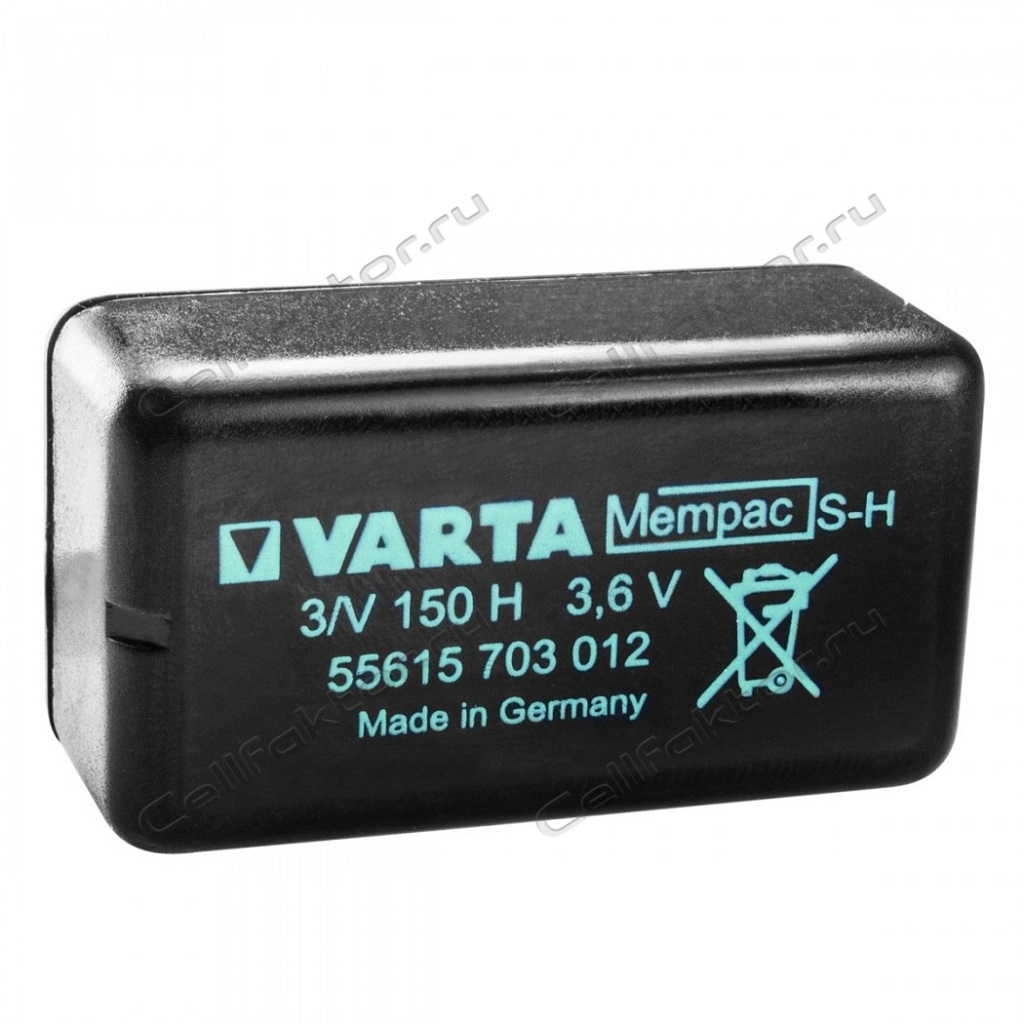 VARTA 3/V150H Mempac PC TP 3.6V аккумулятор никель-металлгидридный Ni-MH купить оптом в СеллФактор с доставкой по Москве и России