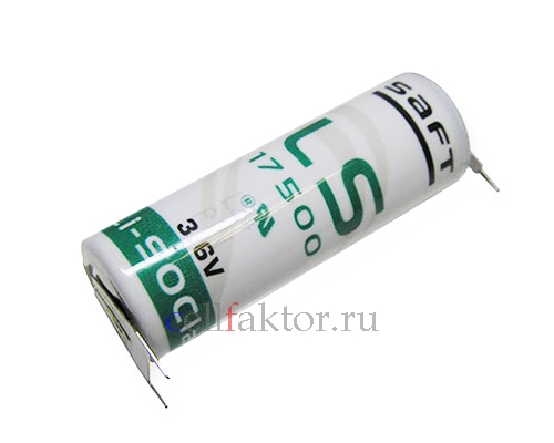 SAFT LS17500 3PF батарейка литиевая специальная купить оптом в СеллФактор с доставкой по Москве и России
