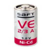 SAFT VE 2/3A 600mAh аккумулятор никель-кадмиевый Ni-Cd купить оптом в СеллФактор с доставкой по Москве и России