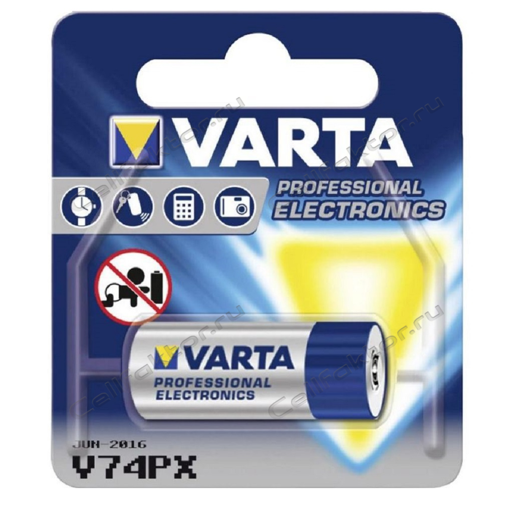 VARTA V74PX батарейка литиевая для фотоаппарата купить оптом в СеллФактор с доставкой по Москве и России