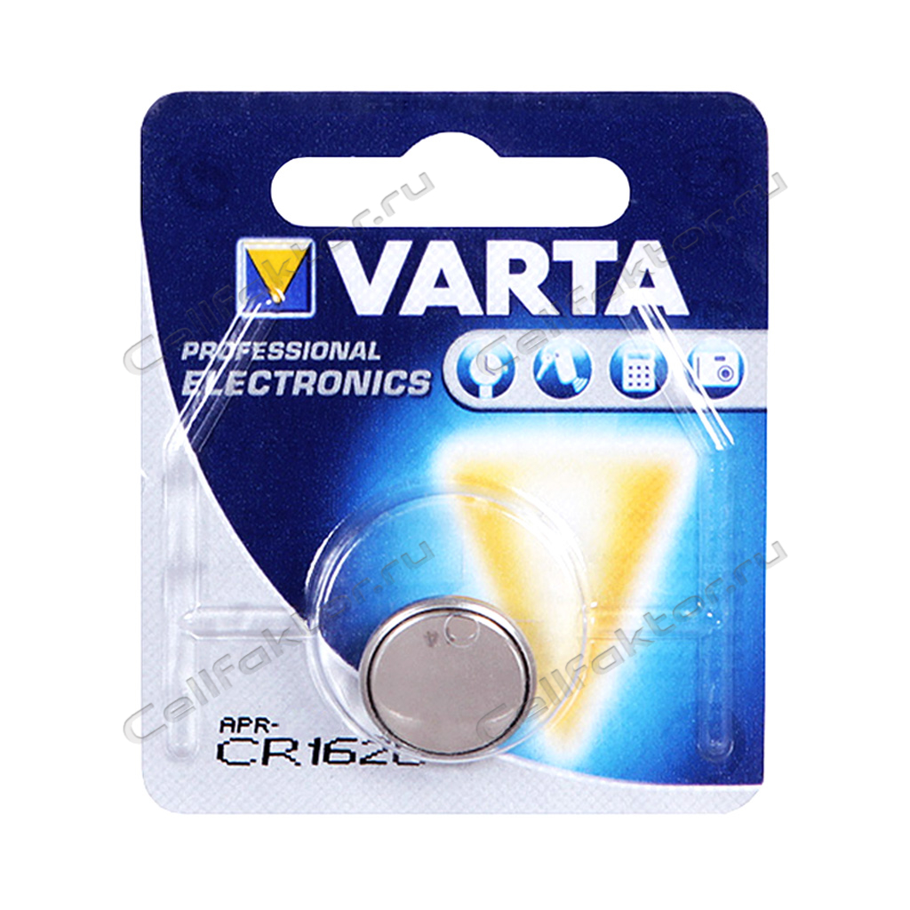 VARTA CR1620 BL-1 батарейка литиевая купить оптом в СеллФактор с доставкой по Москве и России