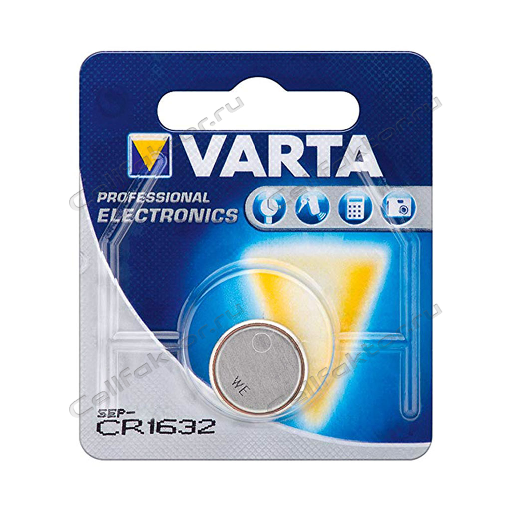 VARTA CR1632 BL-1 батарейка литиевая купить оптом в СеллФактор с доставкой по Москве и России