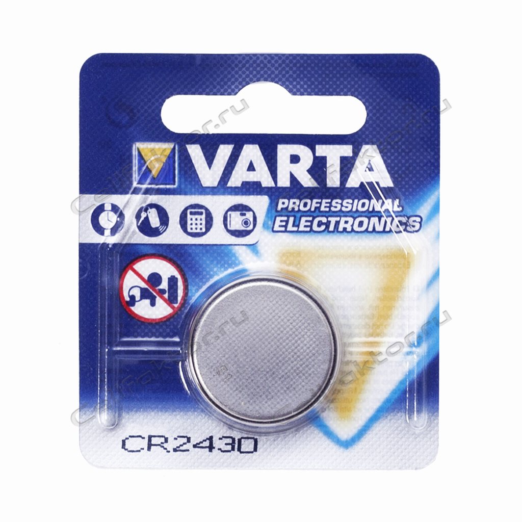 VARTA CR2430 BL-1 батарейка литиевая купить оптом в СеллФактор с доставкой по Москве и России