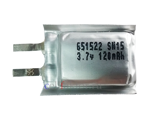 LP 651522 6.5х15х22 SH15 3.7V 120mAh аккумулятор литий-полимерный Li-pol купить оптом в СеллФактор с доставкой по Москве и России