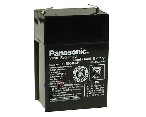 Panasonic LC-R064R5P аккумулятор свинцово-гелевый купить оптом в СеллФактор с доставкой по Москве и России