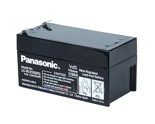 Panasonic LC-R121R3PG аккумулятор свинцово-гелевый купить оптом в СеллФактор с доставкой по Москве и России