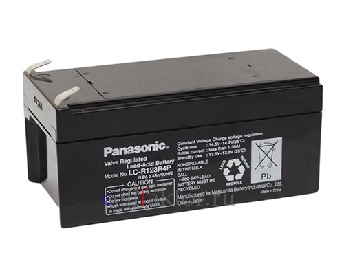 Panasonic LC-R123R4PG аккумулятор свинцово-гелевый купить оптом в СеллФактор с доставкой по Москве и России