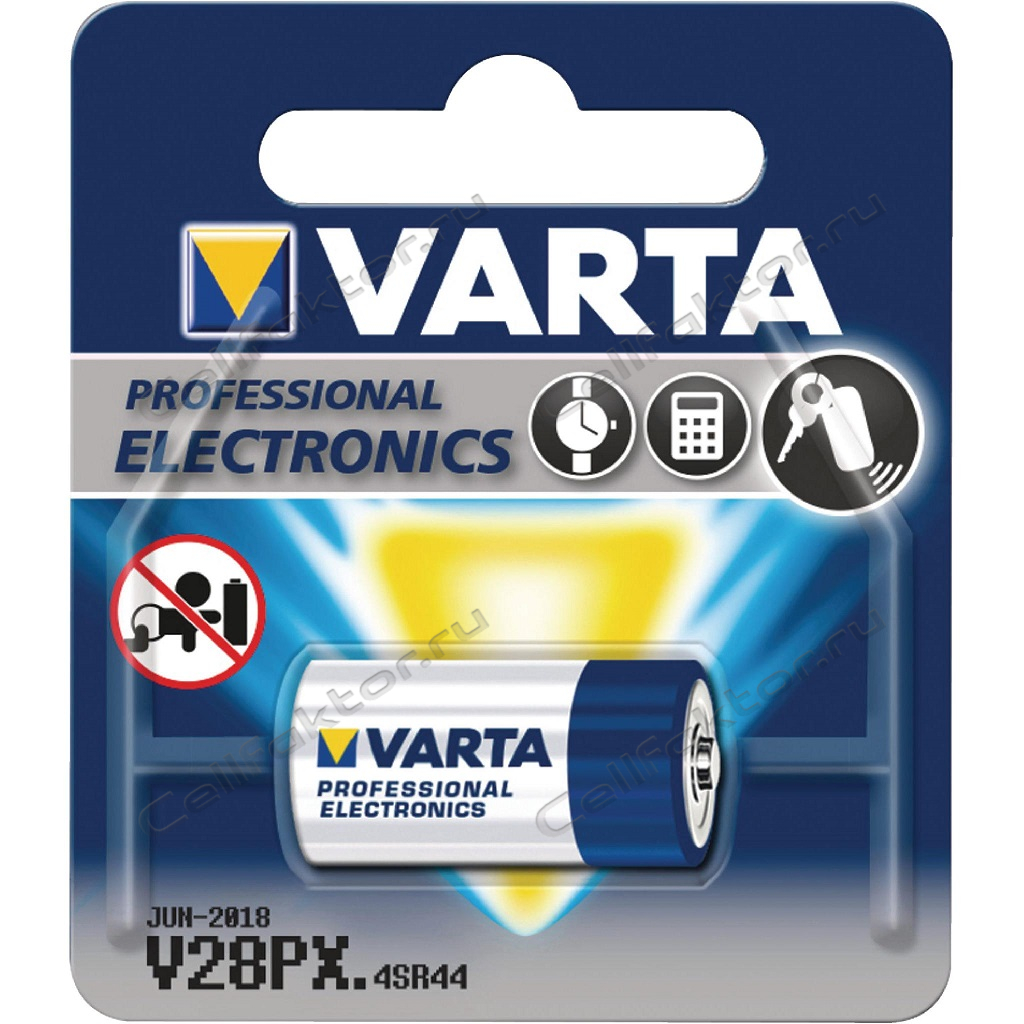 VARTA V28PX BL-1 батарейка литиевая для фотоаппарата купить оптом в СеллФактор с доставкой по Москве и России