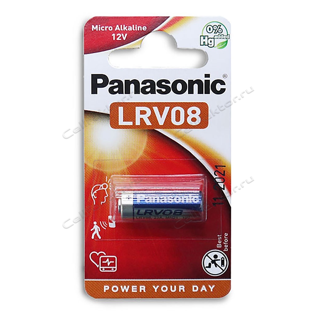 PANASONIC Micro Alkaline LRV08 BL-1 батарейка алкалиновая купить оптом в СеллФактор с доставкой по Москве и России