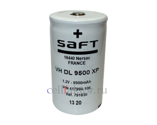 SAFT VH DL 9500mAh аккумулятор никель-металлгидридный Ni-MH купить оптом в СеллФактор с доставкой по Москве и России
