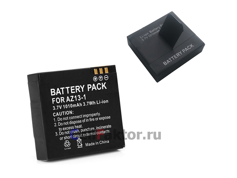 XIAOMI Yi AZ13-1 3.7V 1010mAh аккумулятор для экшн-камер купить оптом в СеллФактор с доставкой по Москве и России