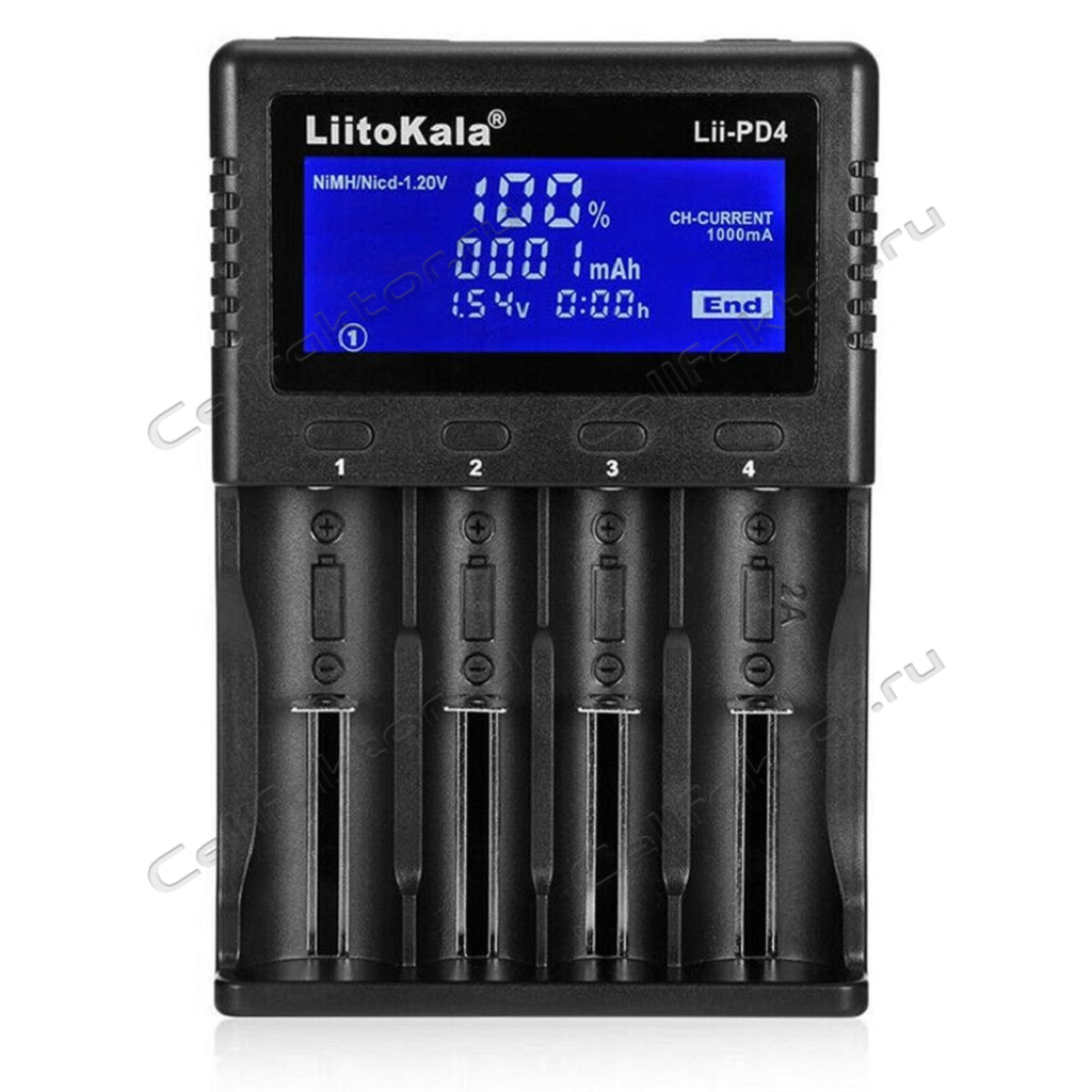 LiitoKala Lii-PD4 зарядное устройство купить оптом в СеллФактор с доставкой по Москве и России