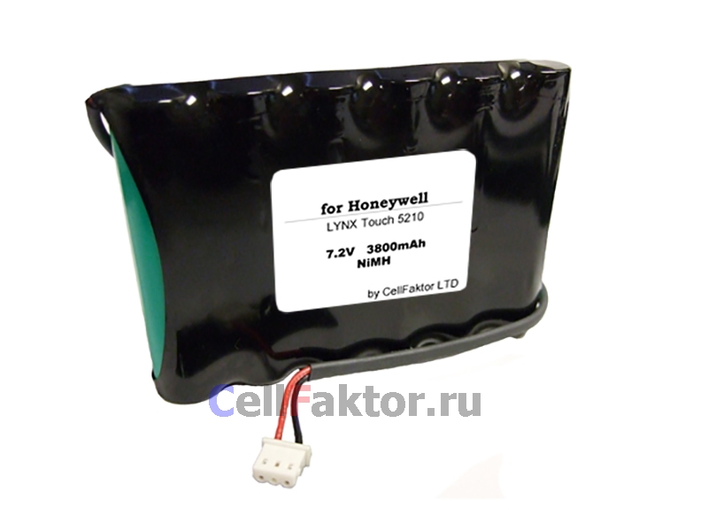 Honeywell LYNX Touch 5210 7.2V 3800mAh Ni-MH аккумулятор купить оптом в СеллФактор с доставкой по Москве и России
