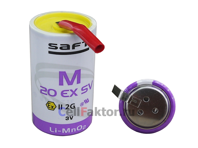 SAFT M 20 EX SV M20EXSV батарейка литиевая специальная купить оптом в СеллФактор с доставкой по Москве и России
