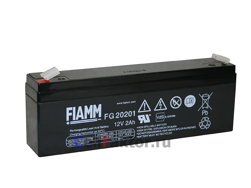 Fiamm FG20201 аккумулятор свинцово-гелевый купить оптом в СеллФактор с доставкой по Москве и России