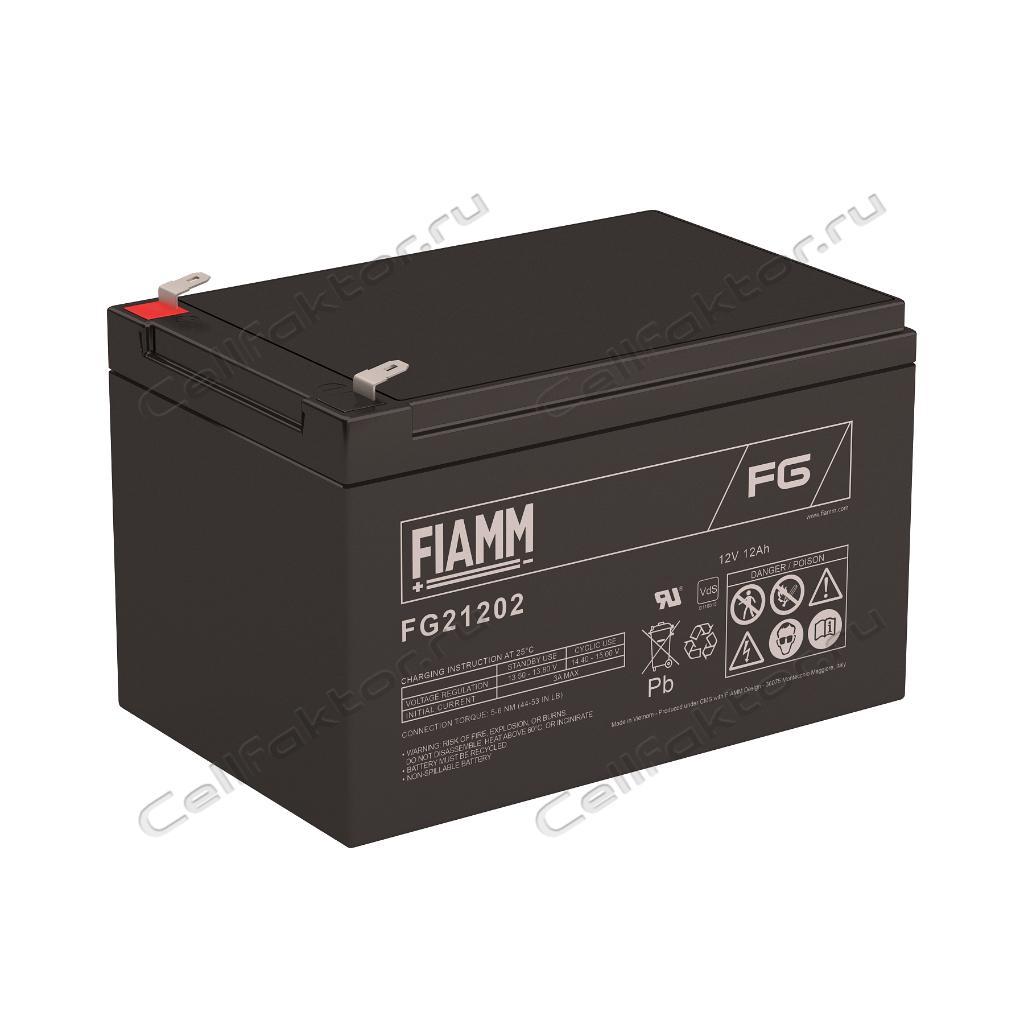 Fiamm FG21202 аккумулятор свинцово-гелевый купить оптом в СеллФактор с доставкой по Москве и России