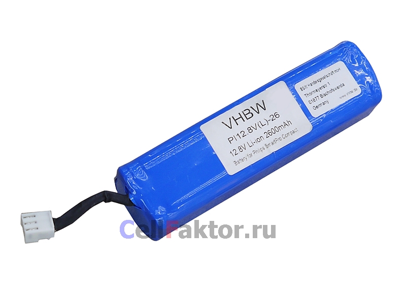 VHBW 12.8V 2600mAh Li-ion аккумулятор купить оптом в СеллФактор с доставкой по Москве и России