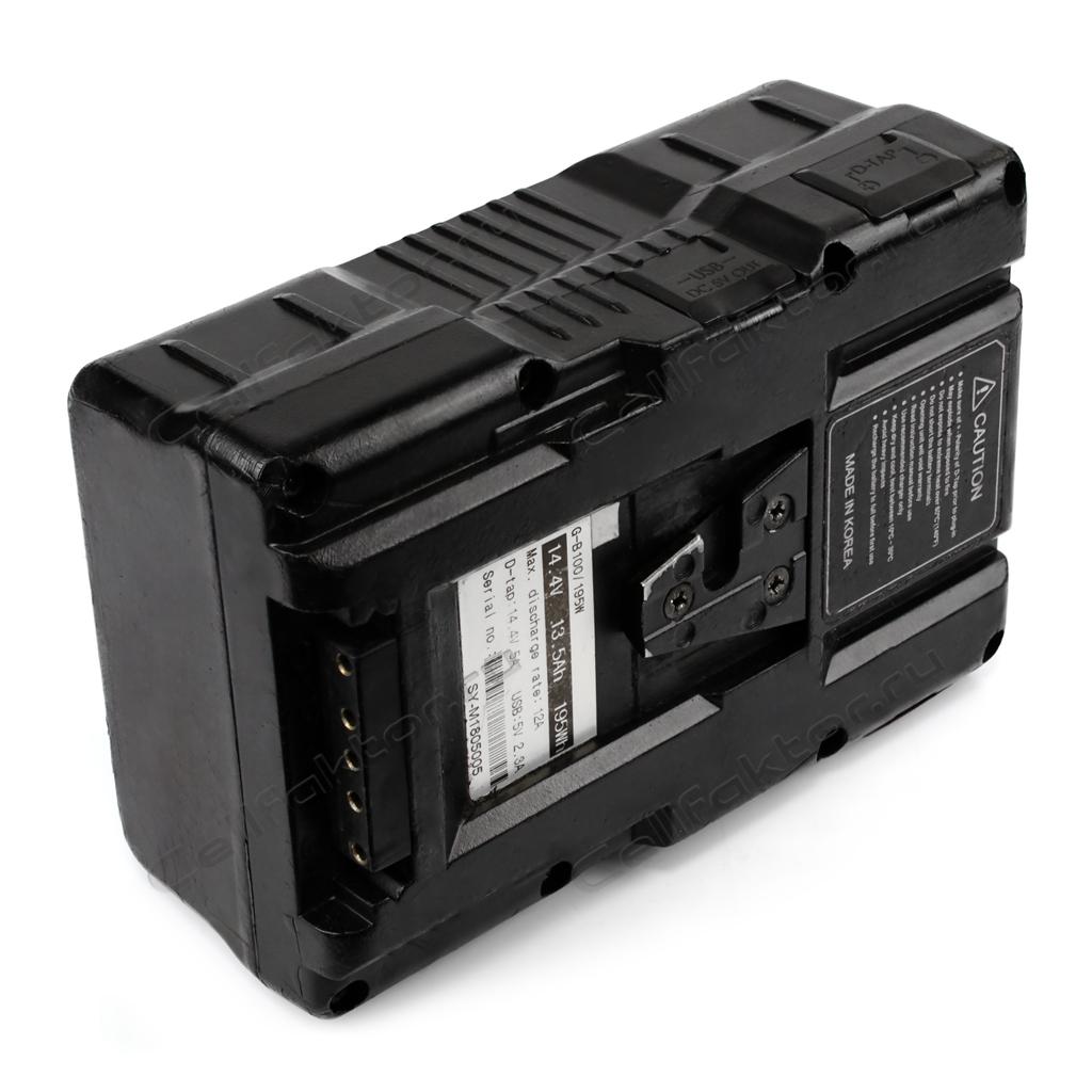 G-B100/ 195W 4S4P 13.5Ah для камеры ARRI ALEXA Mini купить оптом в СеллФактор с доставкой по Москве и России