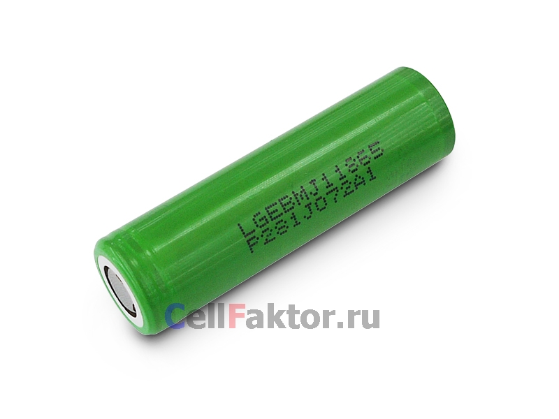 LG INR18650MJ1 3.7V 3500mAh аккумулятор литий-ионный Li-ion высокотоковый купить оптом в СеллФактор с доставкой по Москве и России