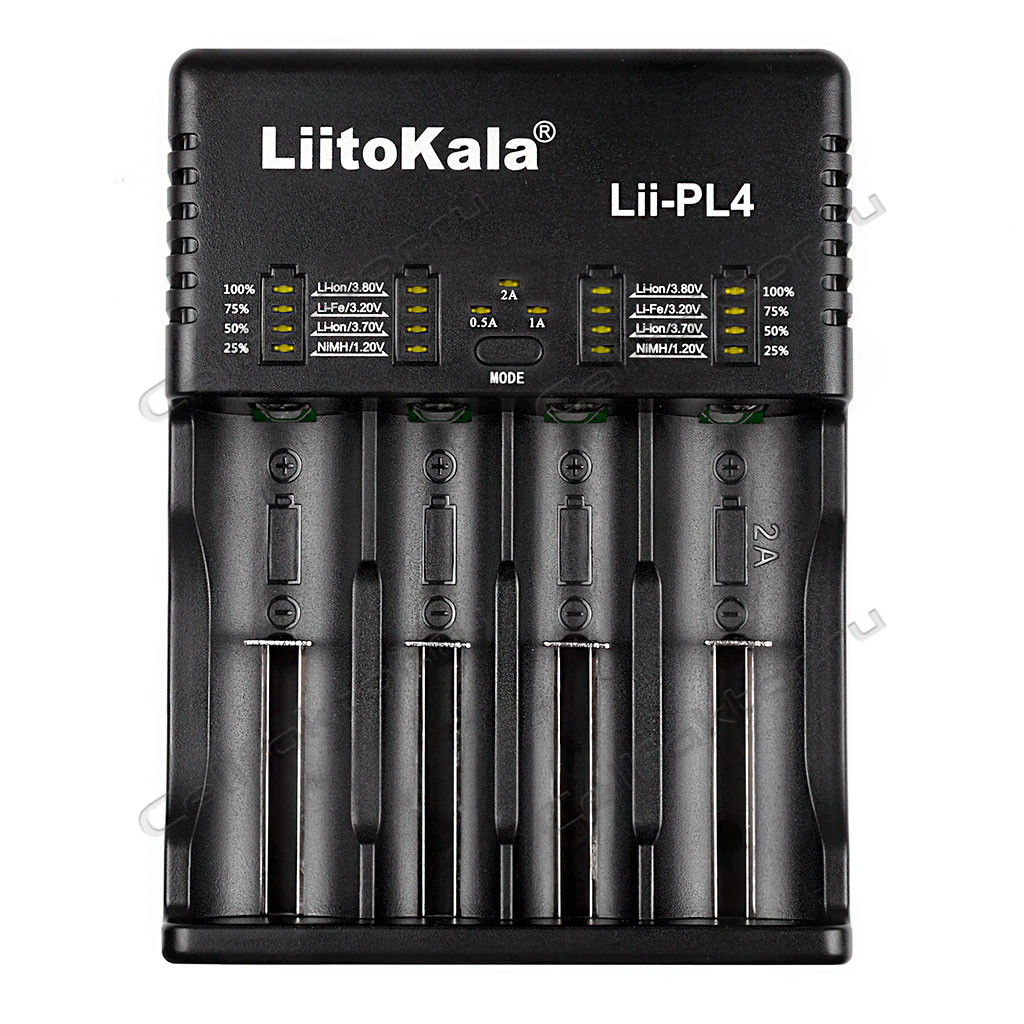 Зарядное устройство Liitokala Lii-PL4 купить в интернет-магазине СеллФактор с доставкой по России