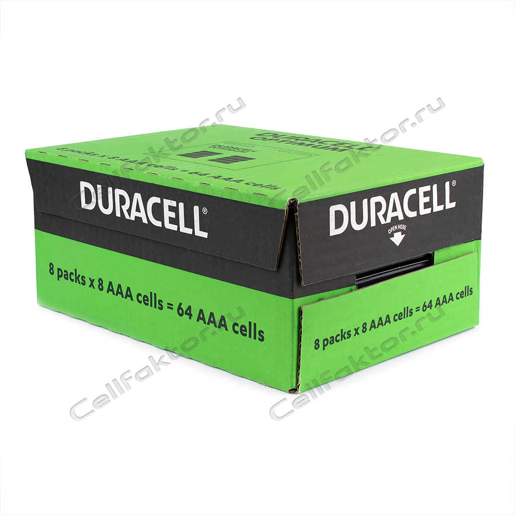 Батарейка алкалиновая DURACELL OPTIMUM LR03 BL- 8