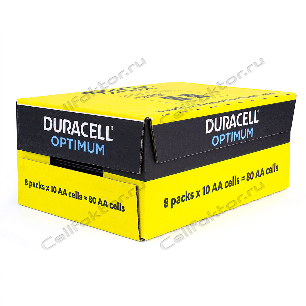 Батарейка алкалиновая DURACELL OPTIMUM LR6 BL-10 купить в интернет-магазине СеллФактор