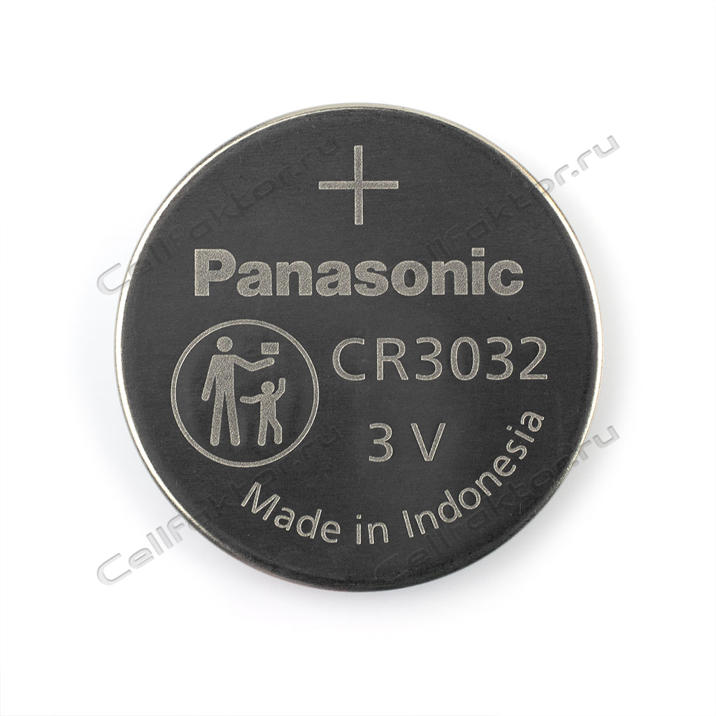 Батарейка литиевая PANASONIC CR3032 (блистер-пакет)