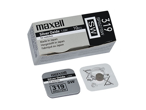 Maxell SR527SW BL-1 батарейка часовая серебряно-цинковая купить оптом в СеллФактор с доставкой по Москве и России