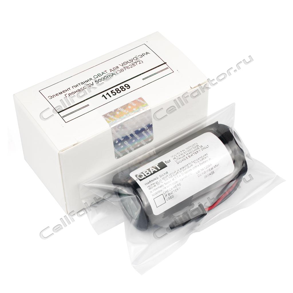 QBAT для VOLVO ЭРА Глонасс 3V 5000mA (30782872) элемент питания батарейка купить оптом в СеллФактор с доставкой по Москве и России