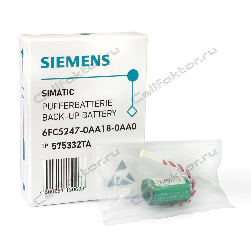 Батарейка Siemens 575332TA 6FC5247-0AA18-0AA0 BOX-1 литиевая купить в СеллФактор с доставкой по Москве и России