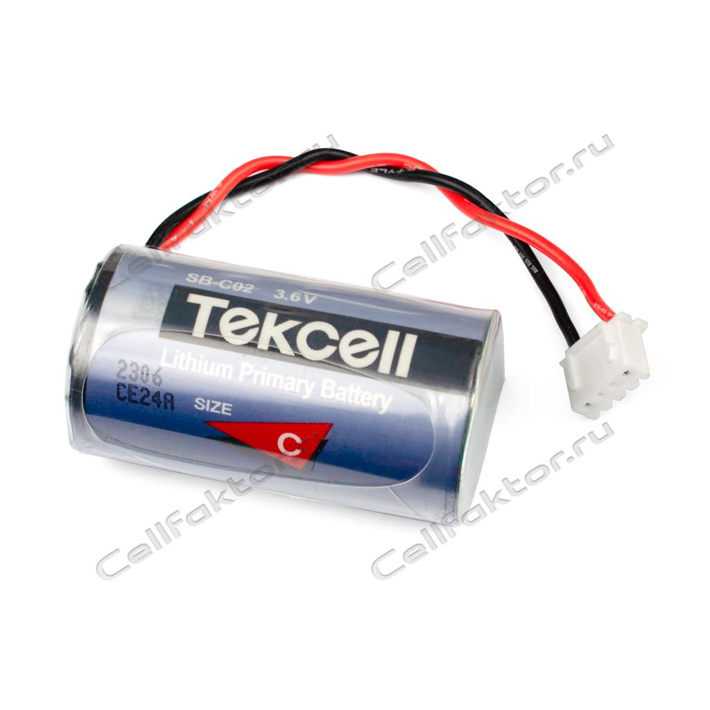 Tekcell SB-C02 CON XH-4P батарейка литиевая с разъемом 4-pin купить в СеллФактор с доставкой по Москве и России