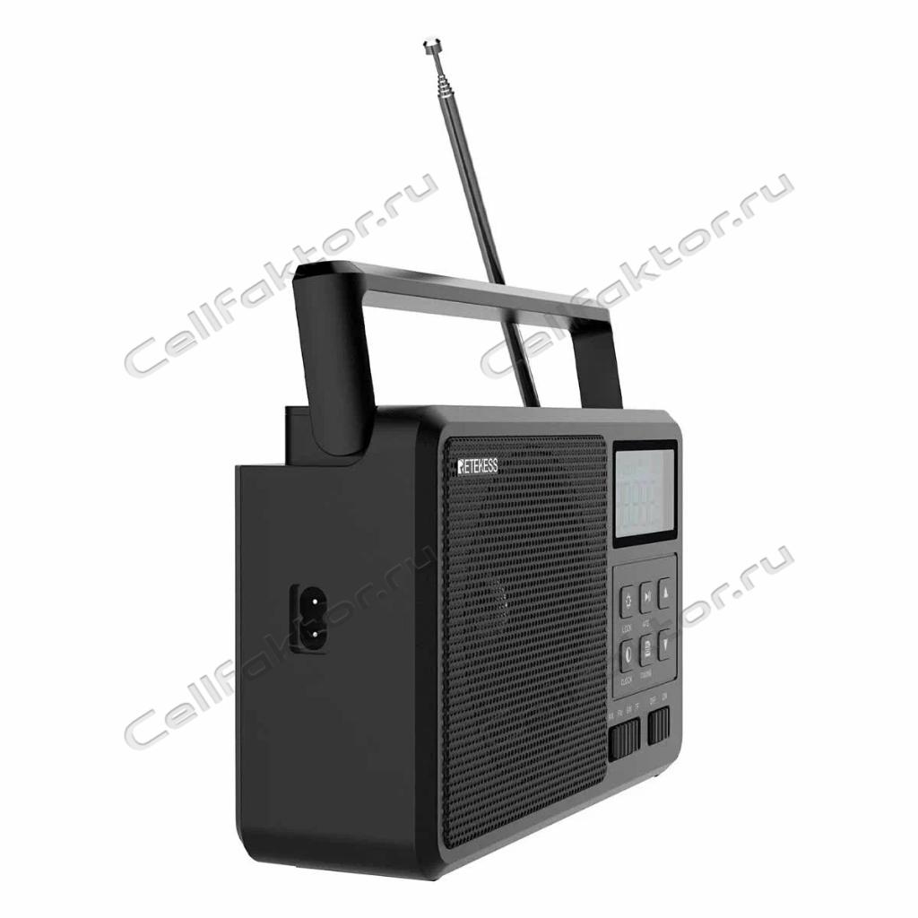Радиоприемник RETEKESS TR638 портативный черный купить в интернет-магазине СеллФактор с доставкой по Москве и России
