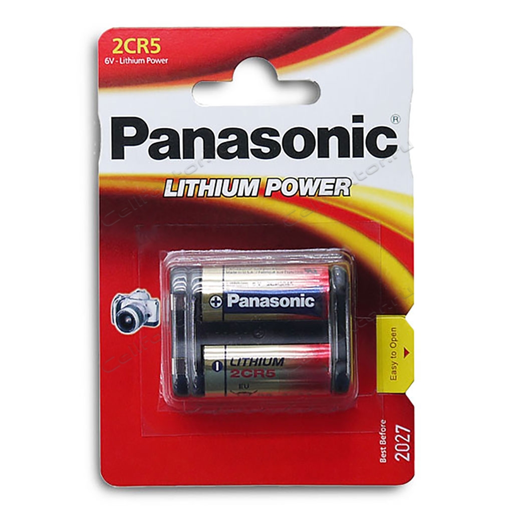 PANASONIC Lithium 2CR5 BL-1 батарейка литиевая для фотоаппарата купить оптом в СеллФактор с доставкой по Москве и России