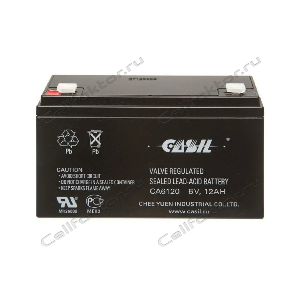 CASIL CA6120 аккумулятор свинцово-гелевый купить оптом в СеллФактор с доставкой по Москве и России