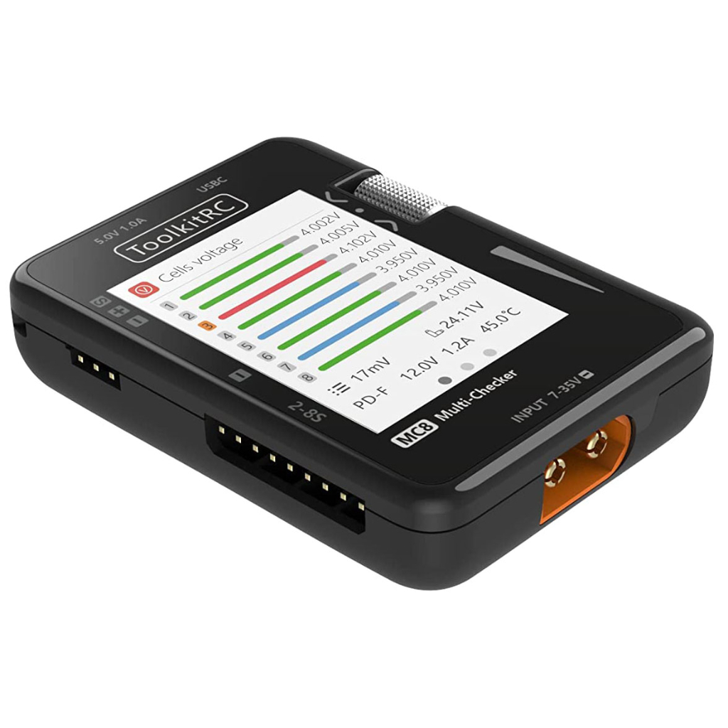 Тестер ToolkitRC MC8 Multifunction Checker (TK31600)